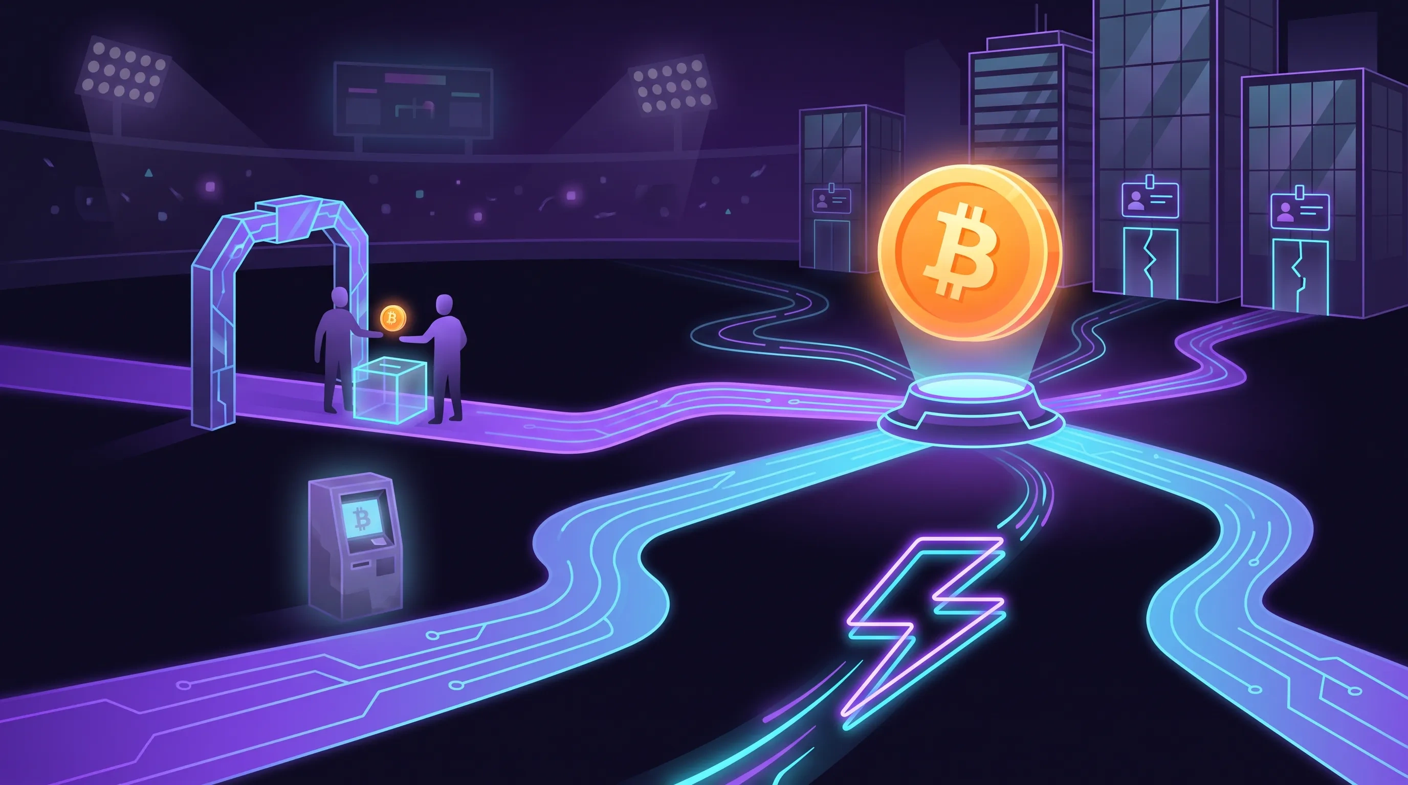 Illustration for Buying Bitcoin Without KYC