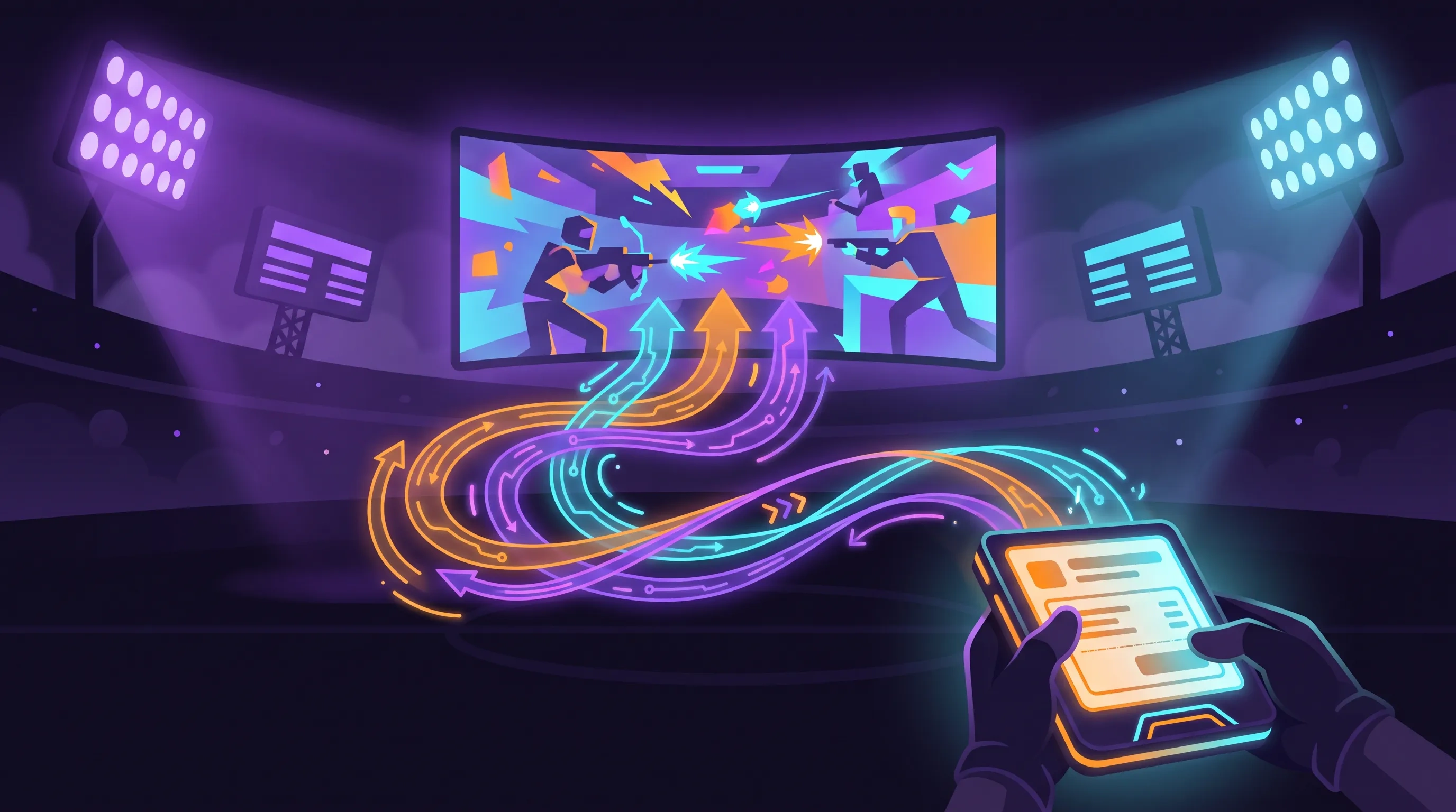 Illustration for Live Esports Betting - How In-Play Works