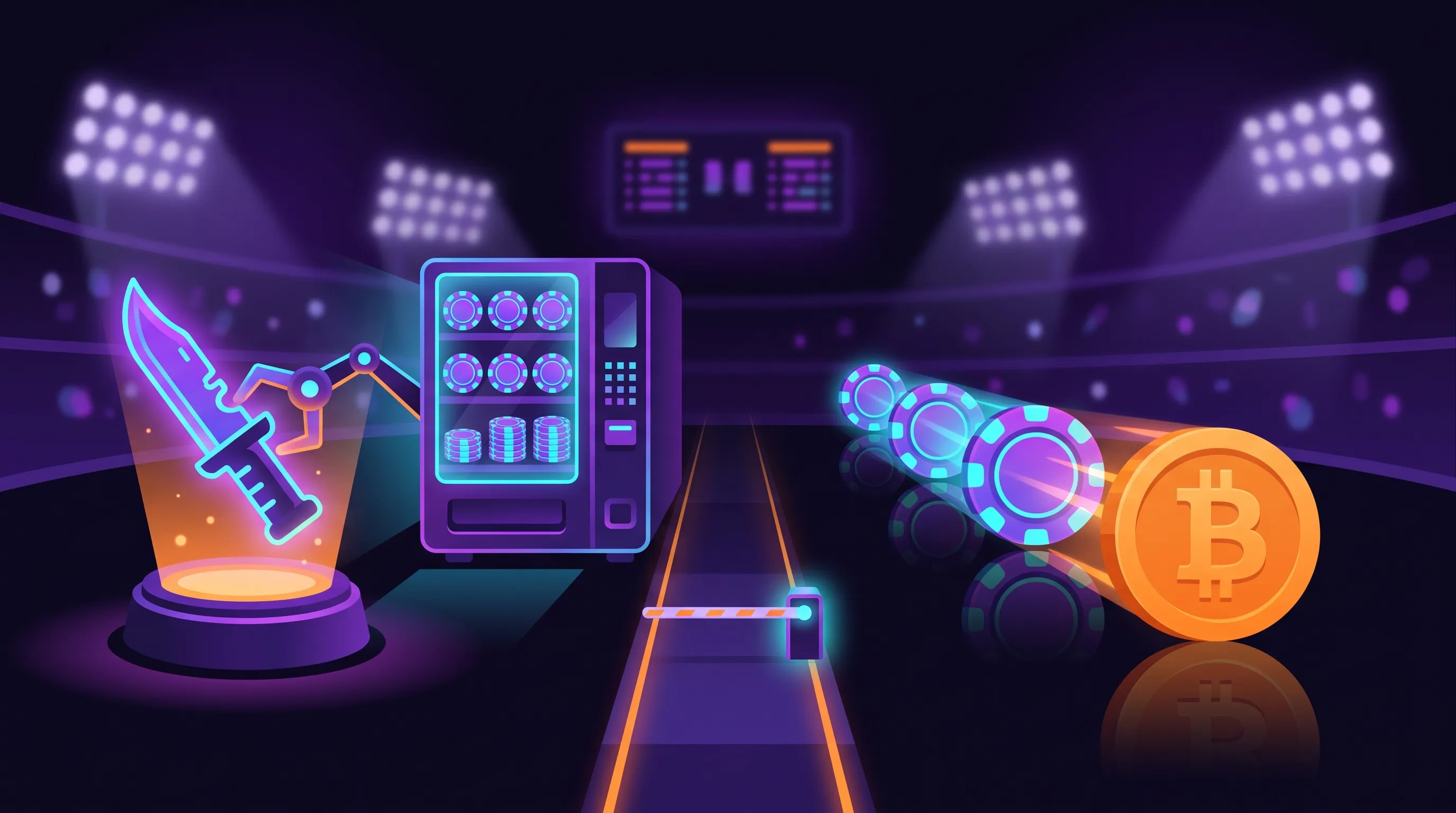 Illustration for Skin Betting vs Crypto Betting
